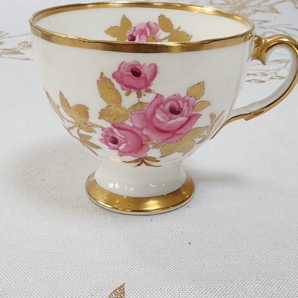 Salisbury Fine Bone China Tea Cup & Saucer - Vintage "Dijon" - Made in England. - Picture 5 of 11
